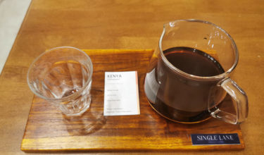 プラカノンで新鮮なコーヒーが飲めるカフェ「シングルレーン スペシャリティコーヒー」