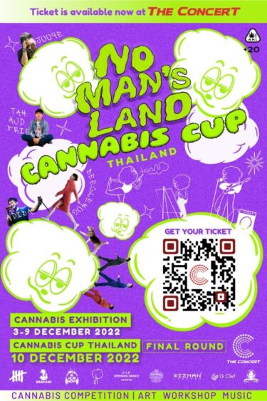 Cannabis prohibition commemorative first year of Cannabis Cup Thailand 2022